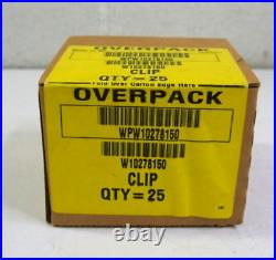 25 Whirlpool Range/Stove/Oven Mounting Clip WPW10278150