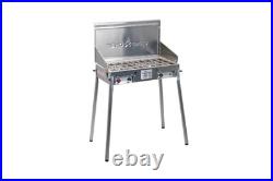 2 Burner Portable Camp Stove Aluminum Cooktop 40000 BTU