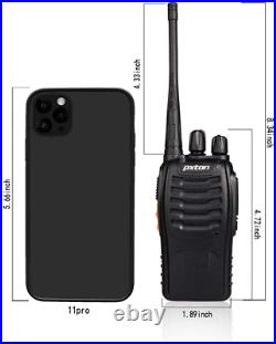 2 or 4 Pack Set Long Range Walkie Talkie 50 Mile Two Way Radio Charge Waterproof