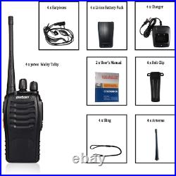 2 or 4 Pack Set Long Range Walkie Talkie 50 Mile Two Way Radio Charge Waterproof