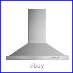 30 Inch Wall Mount Stainless Steel Kitchen Range Hood Stove Exhaust Air Cook Fan
