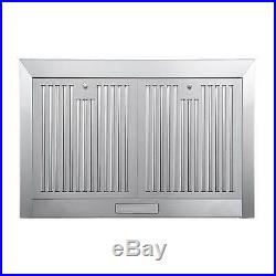 30 inch Range Hood Stainless Steel Wall Mount Kitchen Over Stove Vent 350 CFM