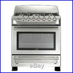 30-inches, 5 Burner Convection oven LPG propane Range with CONV. OVEN