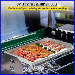 32 X 17 Stainless Steel Griddle Universal Flat Top Rectangular Plate 32 X 17 Stainless Steel Griddle Universal Flat Top Rectangular Plate