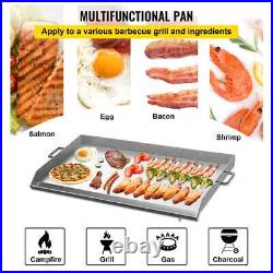 32 X 17 Stainless Steel Griddle Universal Flat Top Rectangular Plate