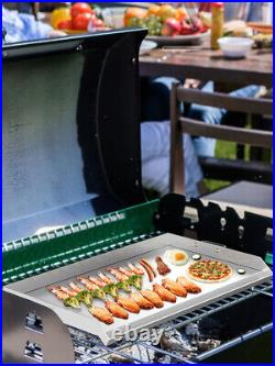 32 X 17 Stainless Steel Griddle Universal Flat Top Rectangular Plate 32 X 17 Stainless Steel Griddle Universal Flat Top Rectangular Plate
