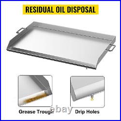 32 X 17 Stainless Steel Griddle Universal Flat Top Rectangular Plate 32 X 17 Stainless Steel Griddle Universal Flat Top Rectangular Plate