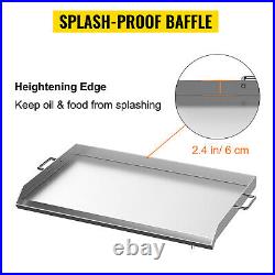 32 X 17 Stainless Steel Griddle Universal Flat Top Rectangular Plate 32 X 17 Stainless Steel Griddle Universal Flat Top Rectangular Plate