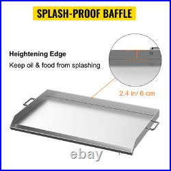 32 X 17 Stainless Steel Griddle Universal Flat Top Rectangular Plate