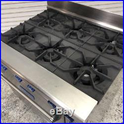 36 Gas Range & Convection Oven on Wheels Imperial IR-6-C #8502 Commercial Stove
