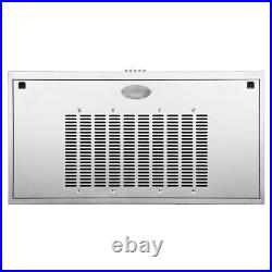 36 Inches Under Cabinet Range Hood Stainless Steel Kitchen Cooking Exhaust Vent