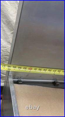 36 Viking High Back Splash, with shelf