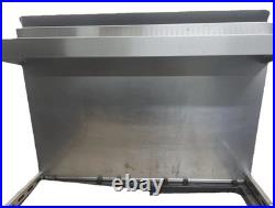 36 Viking High Back Splash, with shelf