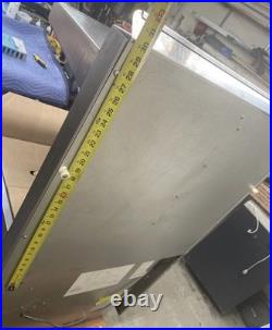 36 Viking High Back Splash, with shelf