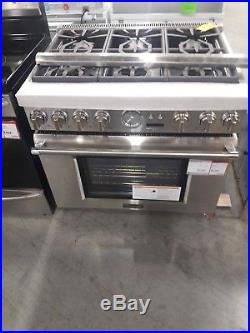36 thermador stainless steel model prg366jg kitchen stove
