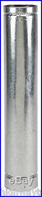 (3) sections Selkirk 244060 4VP-60 4 x 60 Type L Pellet Stove Chimney Pipe