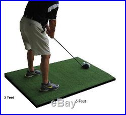3' x 5' Commercial Nylon Pro Golf Turf Mat Chipping Driving Range Practice Mats