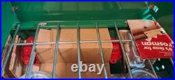 425E Vintage Coleman Two Burner Camp Stove 425E499 NEW, COMPLETE