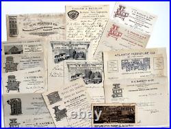 69 Stove Ranges Billheads and Letterheads Multiple States Maine
