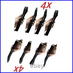 8x 4 Pack 3T And 4 Pack 3W Half Mile Range Waterproof Tactical Flashlights