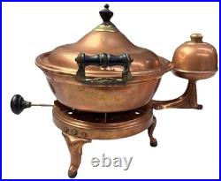 ANTIQUE COPPER MANNING BOWMANN STOVE COMPLETE SET 3c