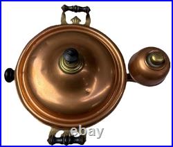 ANTIQUE COPPER MANNING BOWMANN STOVE COMPLETE SET 3c