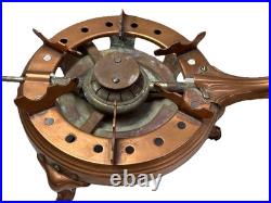 ANTIQUE COPPER MANNING BOWMANN STOVE COMPLETE SET 3c