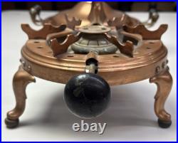 ANTIQUE COPPER MANNING BOWMANN STOVE COMPLETE SET 3c