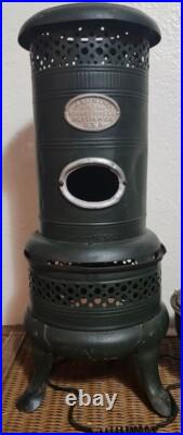 ANTIQUE Heater Stove ALUMINO NOVELTY MFG JACKSON MICH. NO. 1 KEROSENE U. S. A 1897