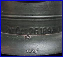 ANTIQUE Heater Stove ALUMINO NOVELTY MFG JACKSON MICH. NO. 1 KEROSENE U. S. A 1897