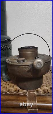 ANTIQUE Heater Stove ALUMINO NOVELTY MFG JACKSON MICH. NO. 1 KEROSENE U. S. A 1897