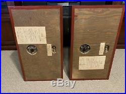 AR1 (Acoustic Research) Speakers with Altec/WE 755A 8 Inch Full Range drivers