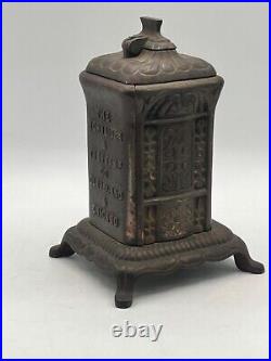 Advertising Bank For Reliable Stove c. 1890's