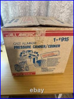 All American Pressure Canner Cooker 15.5 QT Model 915 Heavy Cast Aluminum