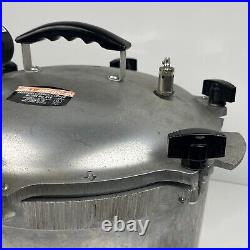 All American Pressure Cooker Canner Model 915 Heavy Cast Aliminum 15.5 Qt