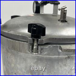 All American Pressure Cooker Canner Model 915 Heavy Cast Aliminum 15.5 Qt