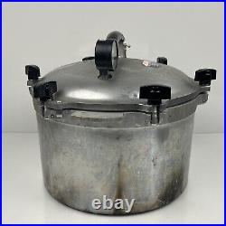 All American Pressure Cooker Canner Model 915 Heavy Cast Aliminum 15.5 Qt