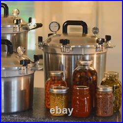 All American Pressure Cooker Canner for Home Stovetop Canning, USA Made, 41.5 qt
