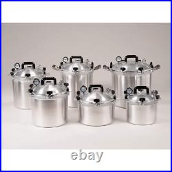 All American Pressure Cooker Canner for Home Stovetop Canning, USA Made, 41.5 qt