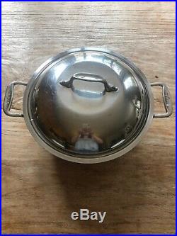 All-Clad 5 qt Dutch Oven Domed Lid-All-In-One cookware-Stove-Oven-Table