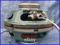 Altec lansing Green Full Range Coaxial 409-8D vtg 409 8D speakers Pair original