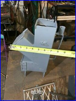 American Made Camping/Survival Rocket Stove (With Rotating Grill Top)