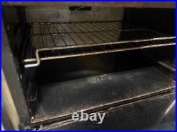 American Range 6 Burner Stove With Oven On Casters