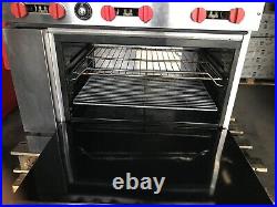 American Range 6 Burner Stove with Standard Oven, Natural Gas, TESTED, #8272