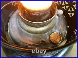 Antique # 1527 Perfection Oil Kero Pyrex Glass Parlor Cabin Heater Stove Lantern