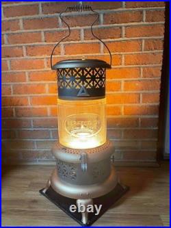 Antique 1527 Perfection Oil Kerosene Glass Parlor Cabin Heater Stove Lantern VG