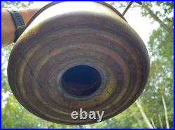 Antique 1527 Perfection Oil Kerosene Glass Parlor Cabin Heater Stove Lantern VG