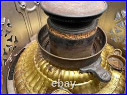 Antique 1527 Perfection Oil Kerosene Glass Parlor Cabin Heater Stove Lantern VG