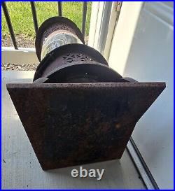 Antique 1527 Perfection Oil Kerosene Glass Parlor Cabin Heater Stove Lantern VG