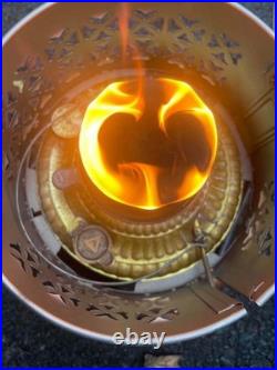 Antique 1527 Perfection Oil Kerosene Glass Parlor Cabin Heater Stove Lantern VG